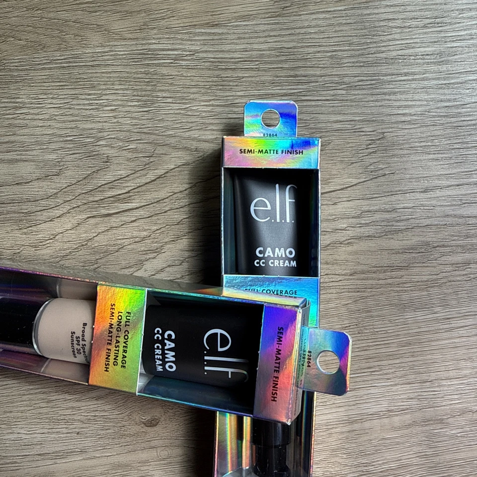 2 e.l.f. Camo CC Cream Foundation Sunscreen 82864 Fair 205 N SPF 30 1.05 oz - Image 2 of 4