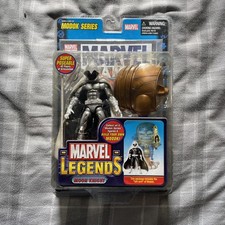 MOON KNIGHT Action Figure Silver Variant ToyBiz Marvel Legends MODOK BAF 2006