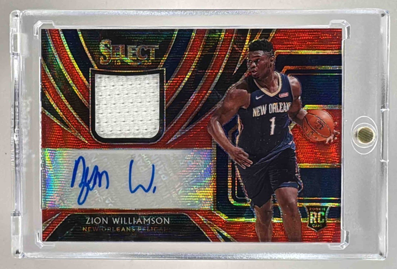 Zion Williamson Rookie Card Auction Tracker