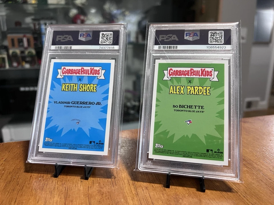 2022 Topps PSA 10 GPK X MLB 13a Vladimir Guerrero Jr Stratosphere Bo Bichette - Image 2 of 2
