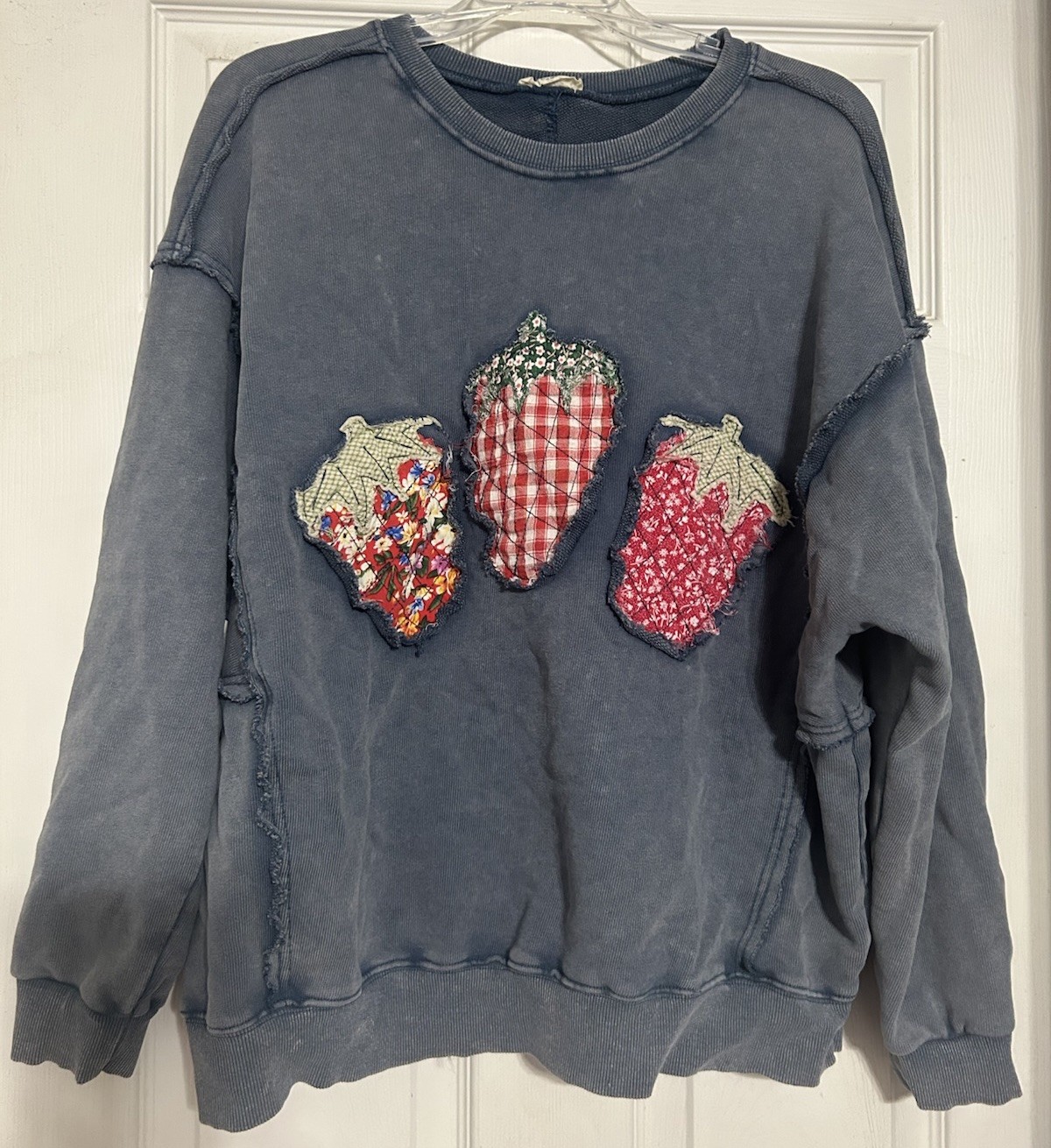 Easel Strawberry Patch Sweatshirt Medium, Pre-Own… - image 1