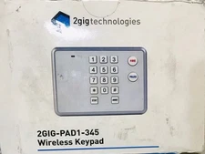 2GIG Technologies Wireless Keypad 2GIG-PAD1-345, New in Box