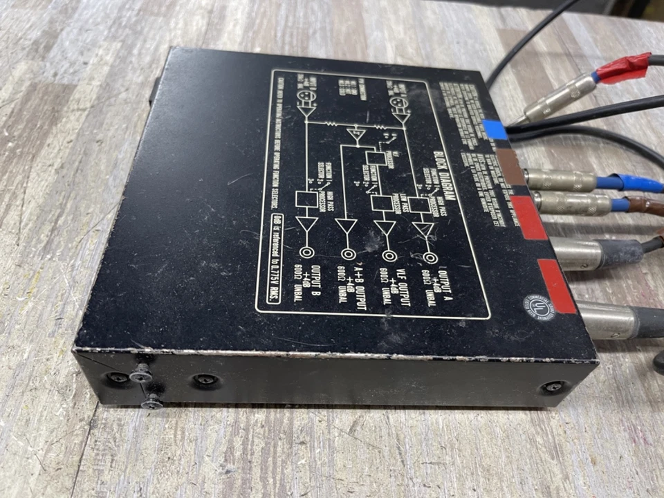 Procesador de subwoofer Ramsa WS-SP2A con MÁS CABLE Foto 3 de 4