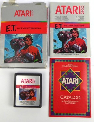Atari 2600 Spiel in OVP -- E.T. - The Extra Terrestrial - CIB - PAL - VCS