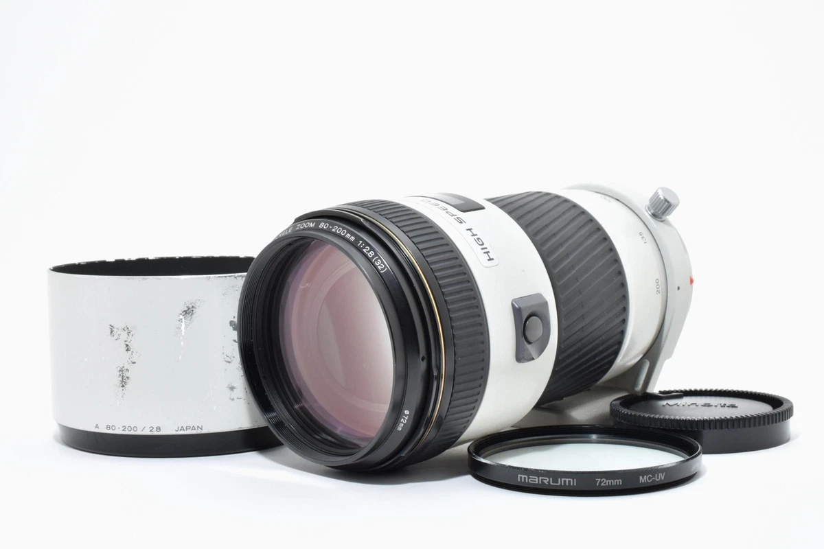 【中古】MINOLTA ミノルタ HIGH SPEED AF APO TELE ZOOM 80-200mm f/2.8 G MINT+++】 MINOLTA AF Apo Tele Zoom 80-200mm f/2.8 G High Speed HS