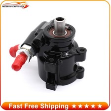 Black Power Steering Pump For Chevy Gm 1980-2001 Saginaw Tc Type 2