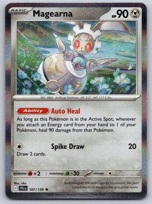 Magearna Holo 107/159 SV09: Journey Together Rare MP