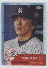 2022 Topps Chrome Platinum Anniversary Prism Refractor Hideki Matsui #83 0jk3