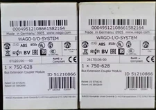 750-628 Bus Expansion Coupler Module 750-628 NEW IN BOX WAGO 750628.