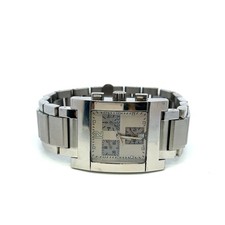 Gucci Chrono Chronograph Stainless Steel 7700 Series Men’s Tank Style Watch