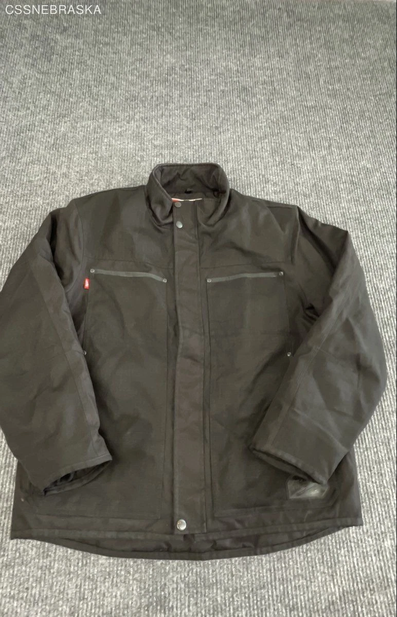 Milwaukee Men's M12 Heated Gear Toughshell Jacket Black Quilted Lined Size L
Opens in a new window o