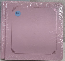 NEW Creative Memories Pink 7x7 Scrapbook Album with 12 Pages 24 Sides 