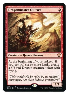MTG | Dragonmaster Outcast #098 | Phyrexia: All Will Be One | NM | EN