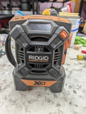 RIDGID R84084 X4 18V Cordless Mini Jobsite AM/FM Radio Tool Only TESTED Works!