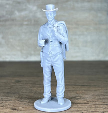 Plastic cowboy in a bar Figurine. Western Toy Soldiers. 54mm 60mm Miniature