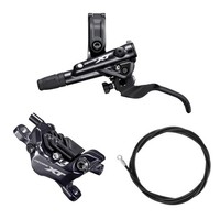 Fahrrad-Scheibenbremsensatz Vorne Mit Schlauch BL-M8100 + BR-M8120 4 Pistones XT