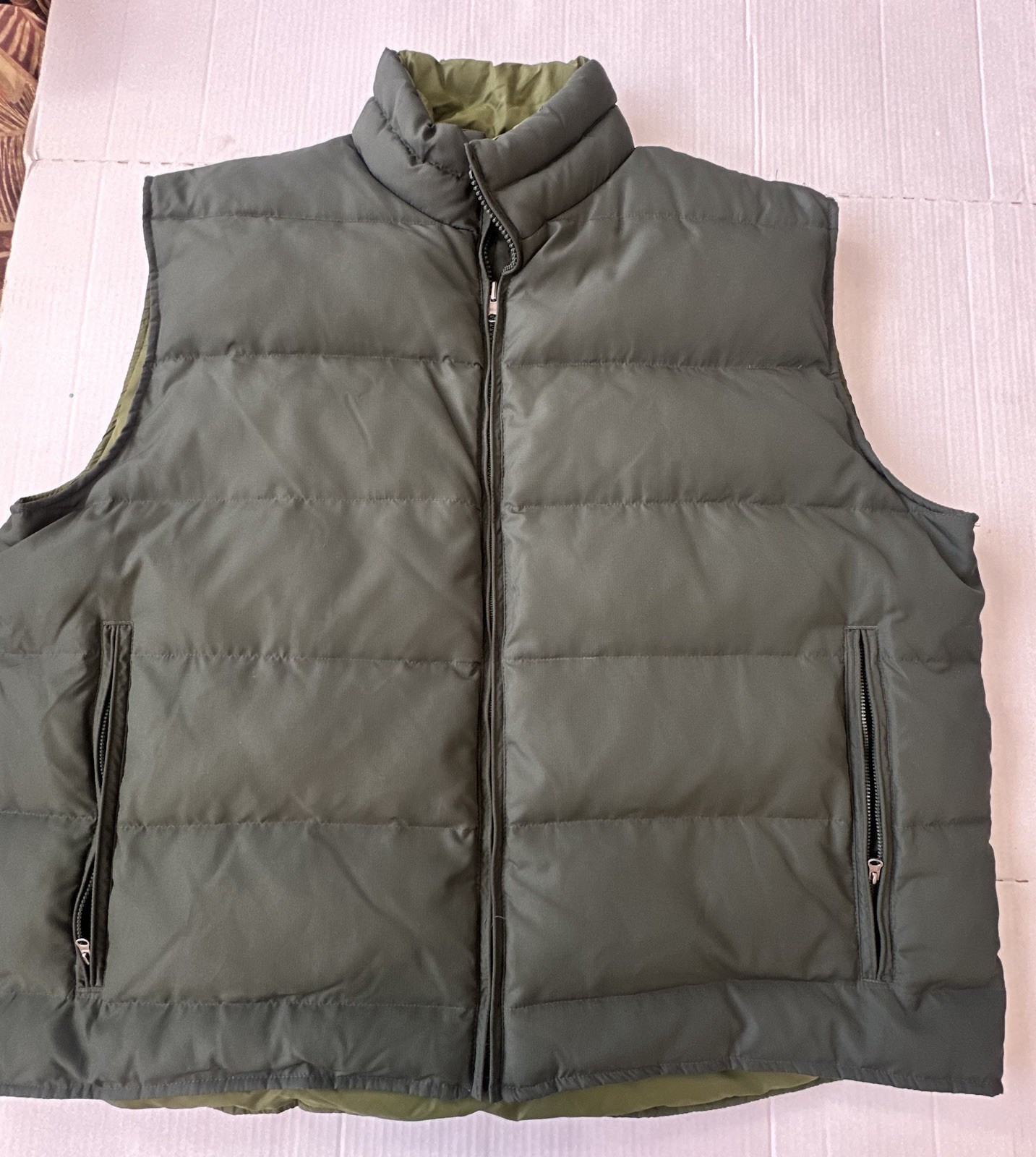 Reversible Goose Down Puffer Vest for Men Outdoor Casual Guide Series 2XL