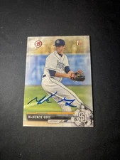 2017 Bowman Draft MacKenzie Gore IP Auto #BD-25 1st Bowman San Diego Padres