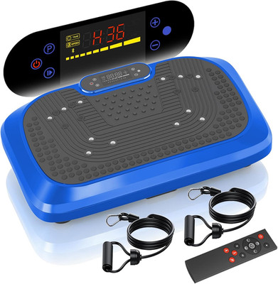 Vibration Plate Exercise Machine, 200 Speeds & 10 Models, 500LB Capacity, LED Di