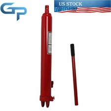 Hydraulic Long Ram Jack Lift Jacking 3Ton Shop Crane Engine Hoist Lifting