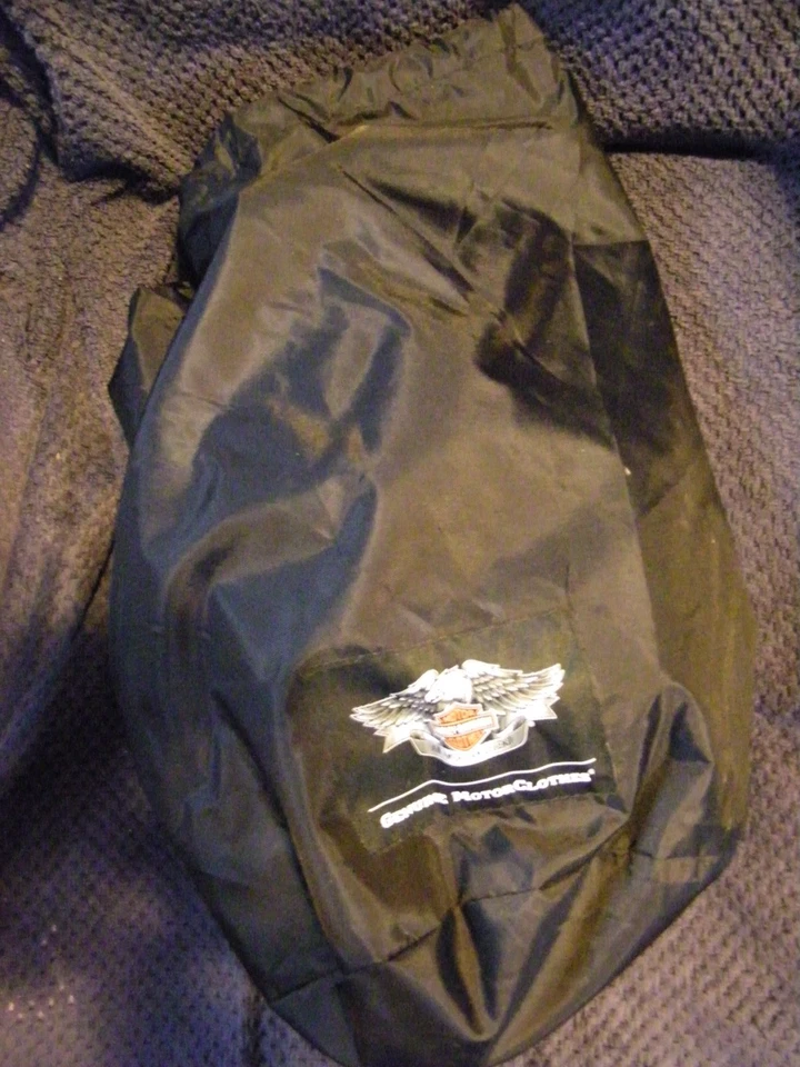 Pantalones de lluvia Harley Davidson BiBs alta visibilidad para hombre talla XL amarillo negro baberos Foto 3 de 3