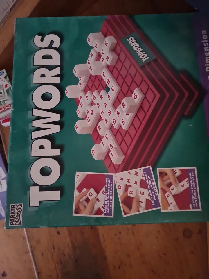 Gesellschaftsspiel: TOPWORDS - Das Wortspiel der dritten Dimension.  - Bild 1 von 1