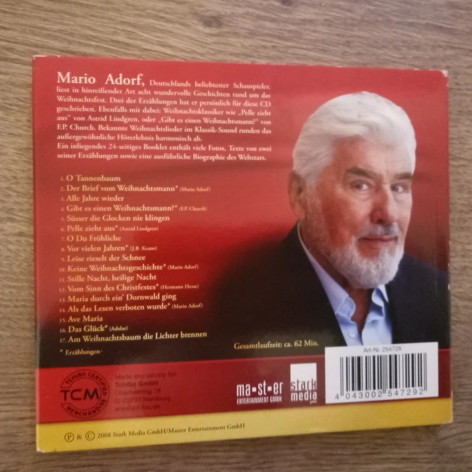 MARIO ADORF - WEIHNACHTEN MIT MARIO ADORF - Bild 2 von 2