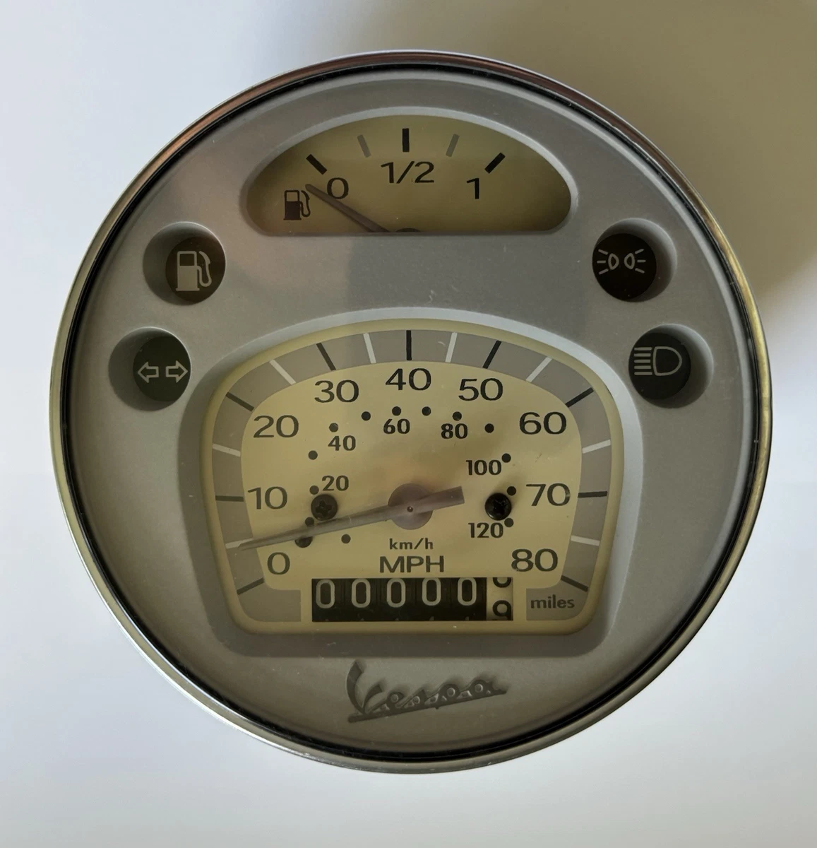 Vespa km/h Speedometer Gauges Individual Gauges for sale | eBay