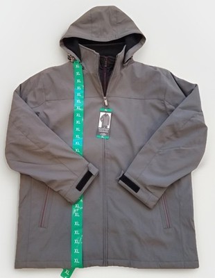 weatherproof stretch tech jacket men's XL windproof water resistant GRAY