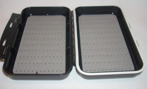 Custom Angler Waterproof Fishing Fly Storage Box w/Foam Insert Holds 240 Flies