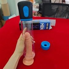 Electric Penis Pump Vacuum Penis Enlarger Extender Ehancer Growth Power Up Male