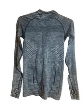Lululemon Rest Less black gray pullover hoodie XS