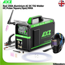 AIXZ 5IN1 TIG Welder 250Amp IGBT Pulse Aluminium HF TIG&MMA Welding Machine 220V