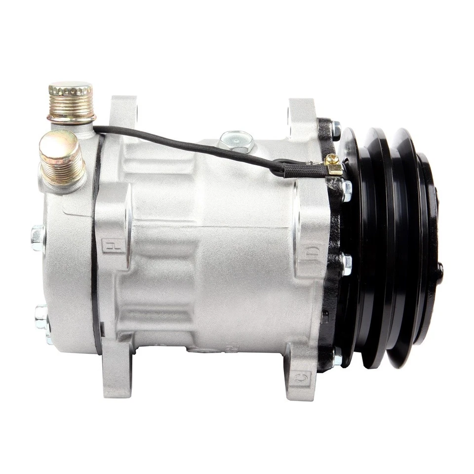 A/C Compressor W/Clutch For 1987-1990 Jeep Wrangler Sport Utility 4.2L - Image 4 of 4