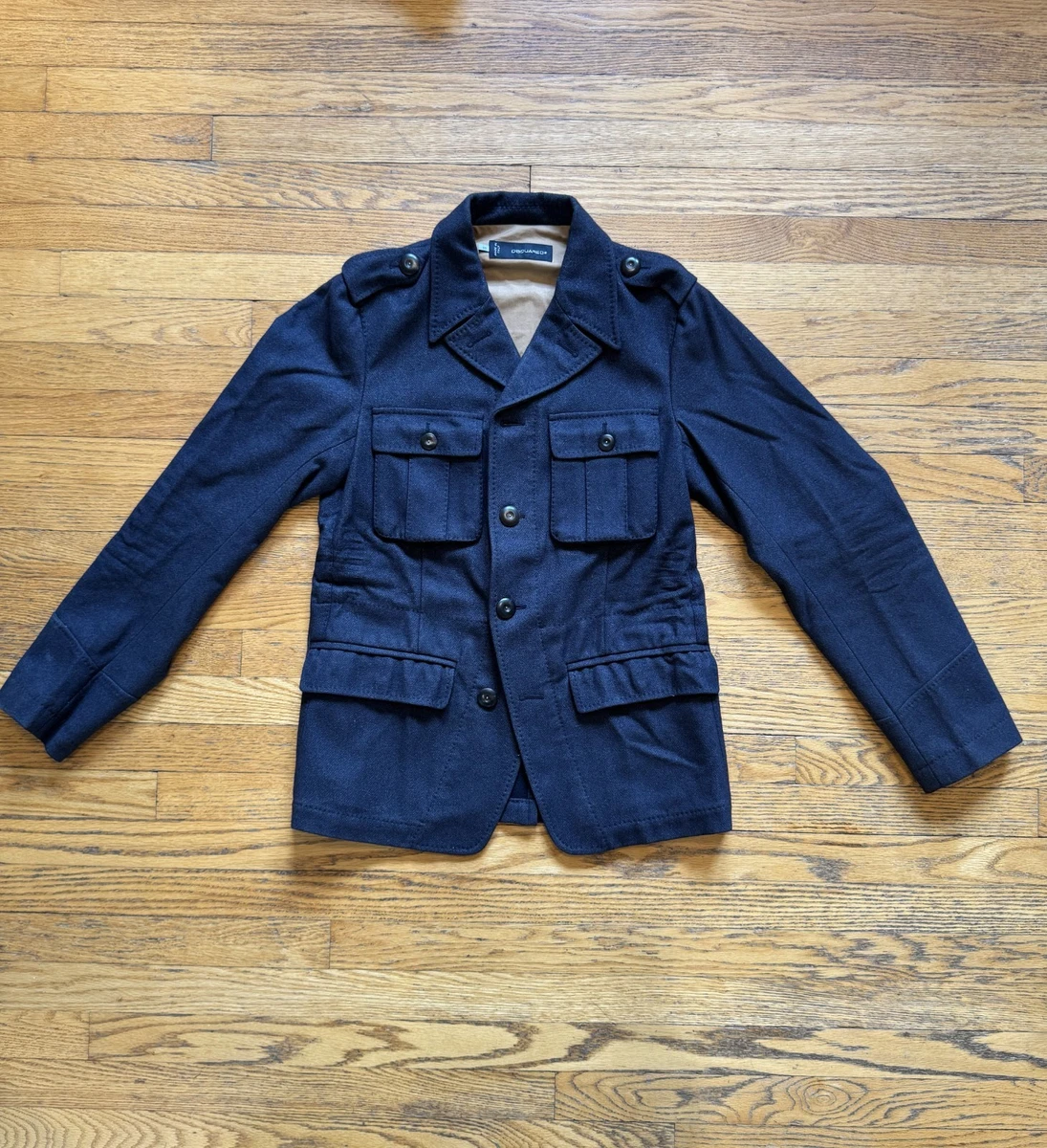 Military DSQUARED2 Breasted 0 Short DSQUARED2 Breasted Military