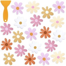 72 PCS Original Non Slip Bathtub Stickers,Flowers Skidproof Shower Sticker wi...