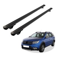 DachträGer Passend FüR Dacia Logan MCV Ab Baujahr 2014 V1 In Schwarz