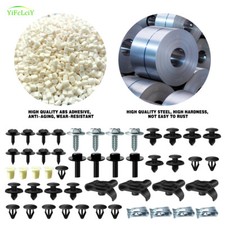 50pcs For Lexus Engine Splash Shield Fender Bumper Screw Clips Rivet Fastener