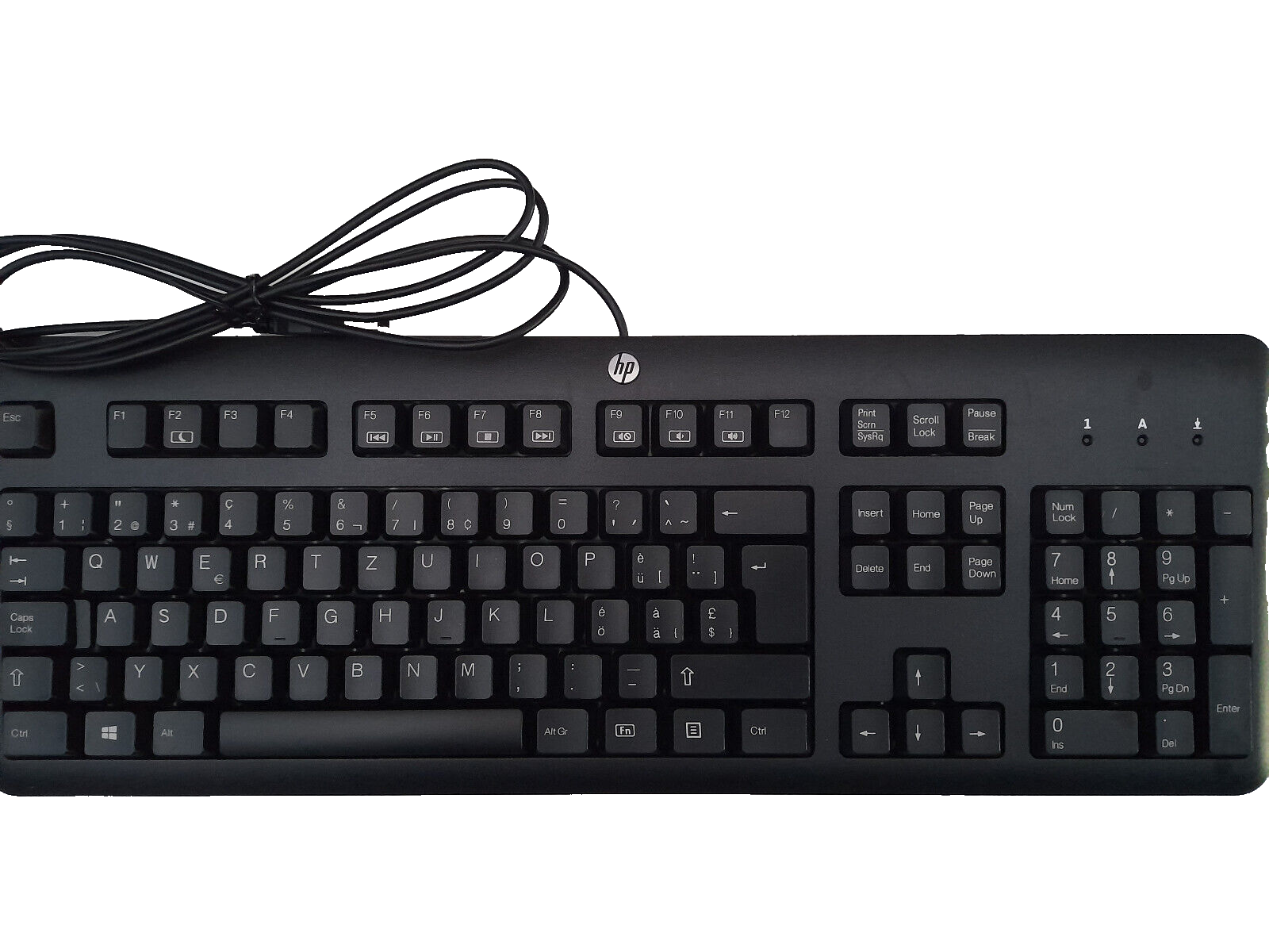HP 672647-113 USB Swiss Black Keyboard for sale online | eBay