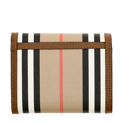 Burberry Lancaster Trifold Wallet Icon Stripe New | eBay