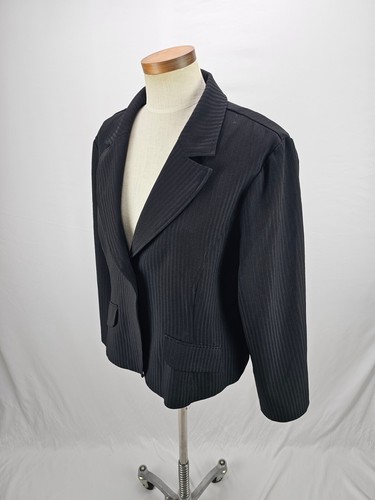 Giacca blazer T. Milano Petite donna nero 14P - Foto 3 di 5