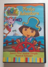 NEW Nick Jr Dora the Explorer Pirate Adventure DVD Double-Length Musical Episode