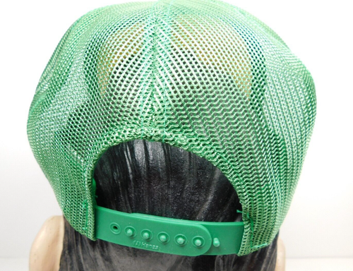 Vintage Hanes Dyersville Implement Snapback Trucker Hat Green Farm Cap - Picture 6 of 10