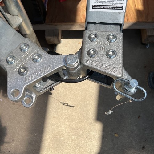 Folding Hitch Kit FoldAway Trailer Tongue Hinge Boat Trailer Fit