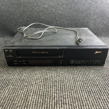 Zenith VRD-200 VHS 4 Head VCR No Remote Tested Will Not Play Other Function Work
