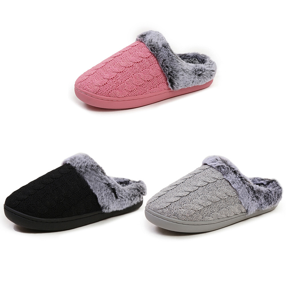 APL Pantofole invernali in peluche da uomo donna calde soffici ciabatte da interno