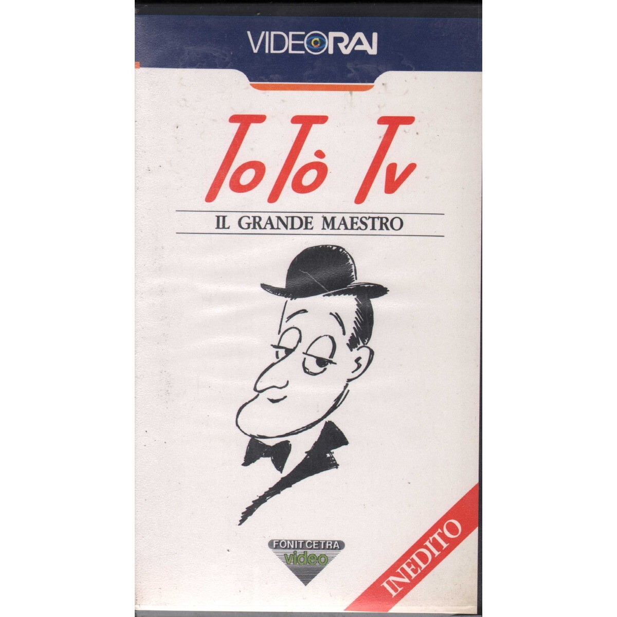 VideoRai, Toto' Tv, Il Grande Maestro VHS Daniele D'Anza Univideo - VRP8003 Sigi