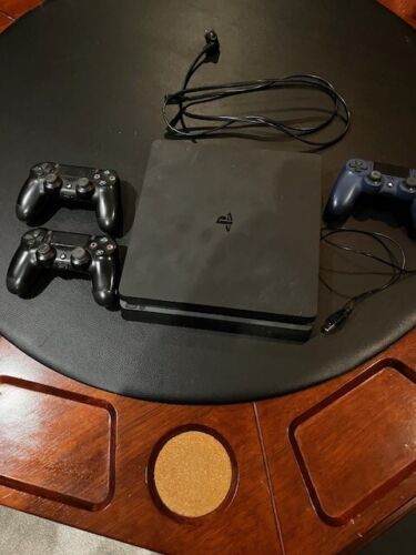 Sony PlayStation 4 500GB Jet Black Konsole - Bild 1 von 3