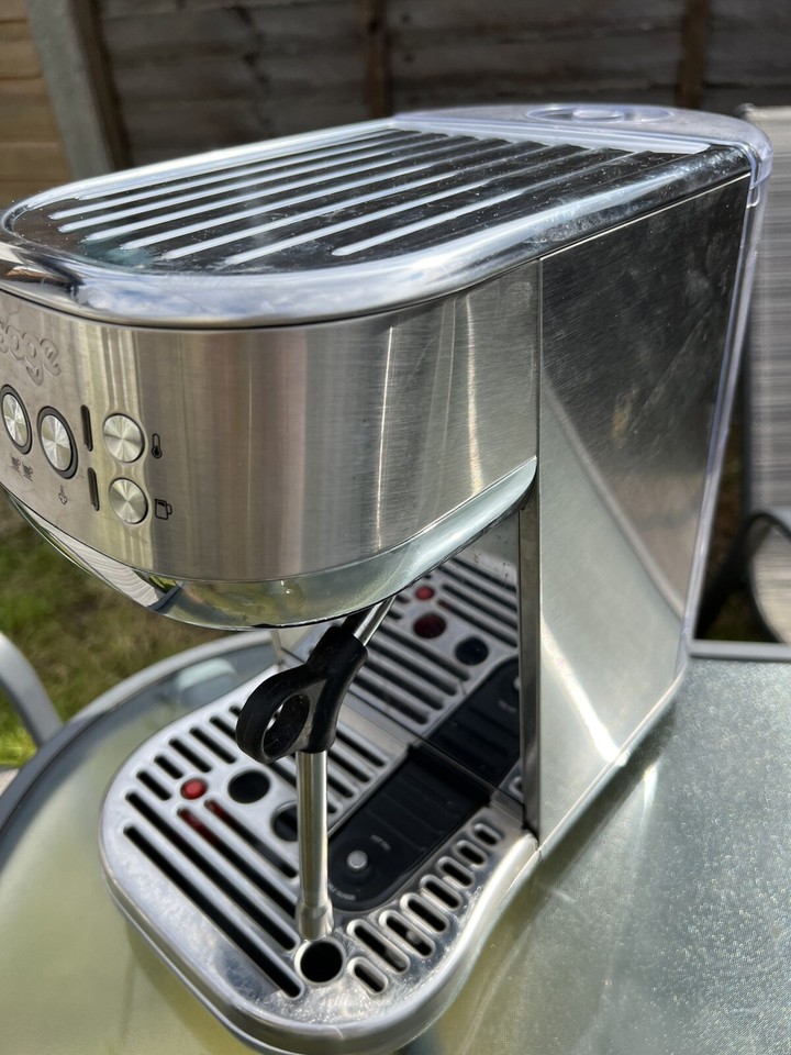 Sage The Bambino Plus Espresso Coffee Machine SES500BSS Brushed