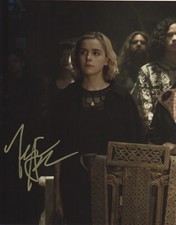 Kiernan Shipka Chilling Adventures Sabrina Autographed Signed 8x10 Photo COA Q3E